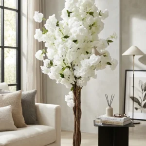 indoor artificial WHITE plaNTS
