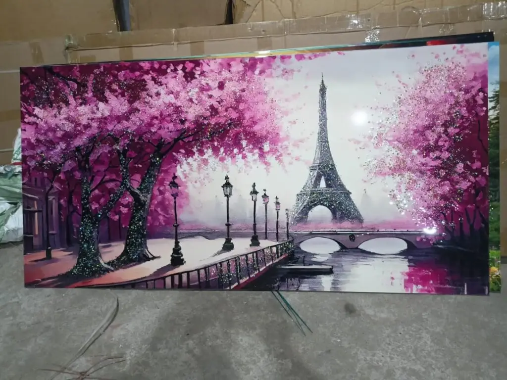 Crystal Painting For Home Hotel Office Decor and For Gifting – 24 * 24 inch