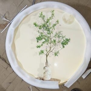 Led Crystal Painting For Luxury Decor and Gifting - 20 by 20 inch