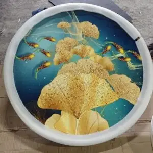 Led Crystal Painting For Luxury Decor and Gifting - 24 by 24 inch