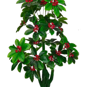 Kaykon Big Artificial Cherry Plant Tree Without Vase for Home Decor - 4.65 Feet