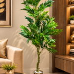 KAYKON Artificial Ficus Tree Indoor Decor Premium Collection 6 Feet